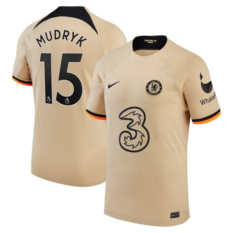 Maillot Chelsea Third Mudryk Foot Soccer Pro