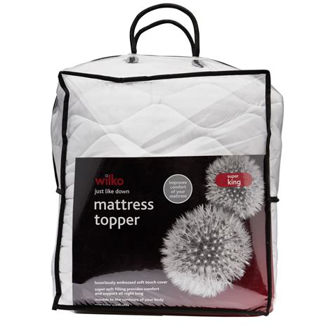 Wilko Best Super King Size Mattress Topper | Wilko