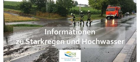 Informationen Zu Starkregen Und Hochwasser Gemeinsam Gegen