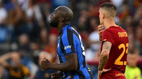 Hasil AS Roma Vs Inter Milan Federico Dimarco Romelu Lukaku Cetak Gol