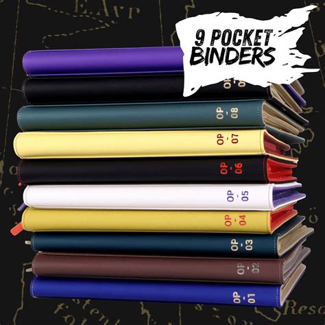9-Pocket One Piece Binders - Choose Your Treasure – bindrz