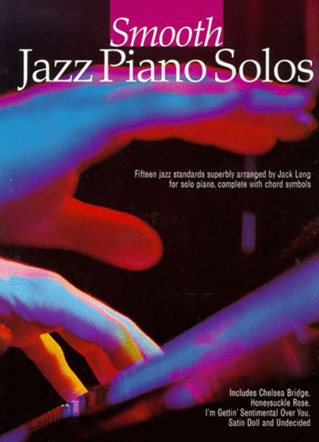 Smooth Jazz Piano Solos By - Book Only Sheet Music For Piano - Buy ...