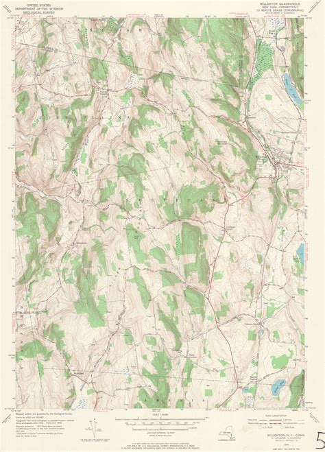 Millerton Quadrangle 1955 USGS Topographic Map 1 24 000 Flickr