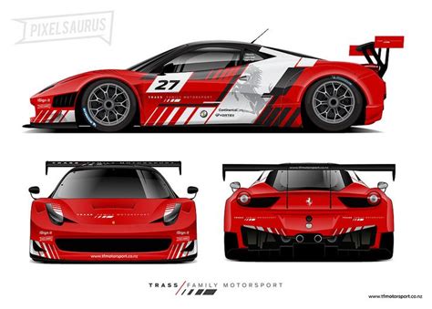 Ferrari 458 Gt3 Race Car Design