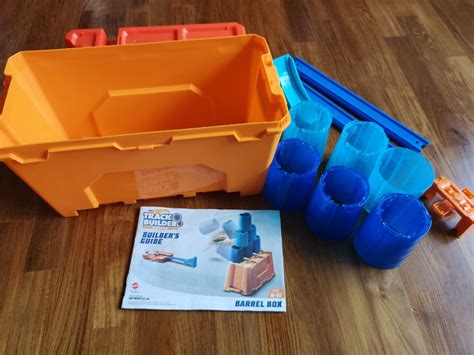 Hot Wheels Track Builder Barrel Box Hobbies Toys Toys Games On Carousell