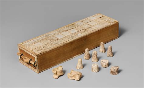 Senet And Twenty Squares Two Board Games Played By Ancient Egyptians