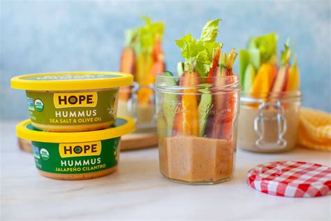 Veggie Hummus Snack Cup Cover Hope Foods