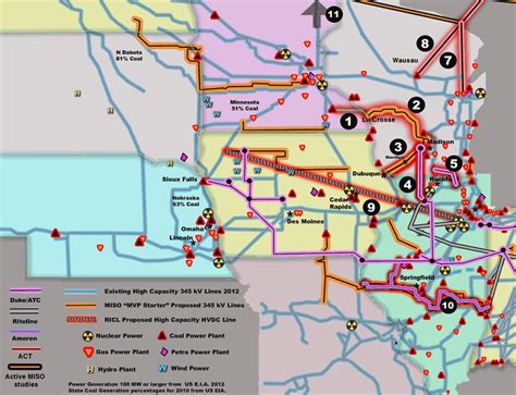 High Voltage Power Lines Map - Maping Resources