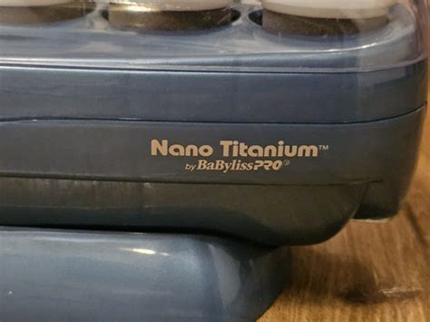 BaByliss Pro Nano Titanium Hot Roller Hair Curler Set 12 Rollers NO Metal Pins EBay