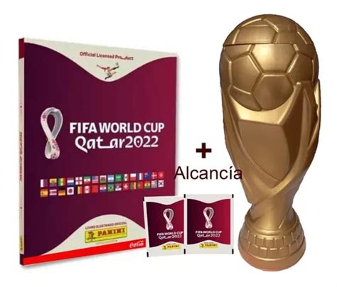 Álbum Mundial Qatar 2022 Pasta Dura Panini 2 Sobres 450 en Coyoacán