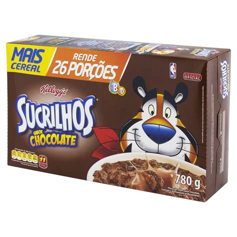 Cereal Matinal Chocolate Kellogg S Sucrilhos Caixa G Super Jos