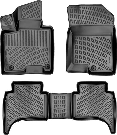 Rizliner Hyundai Santa Cruz 2022 2024 Floor Mats 3d Custom Fit Compatible With