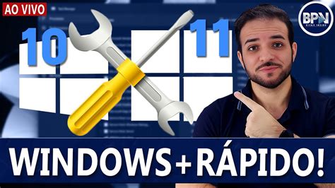 Como Deixar o Windows MAIS RÁPIDO Passo a Passo YouTube