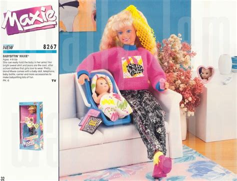 Unreleased Babysittin Maxie Doll Toy Catalogs Vintage Toys 1980s