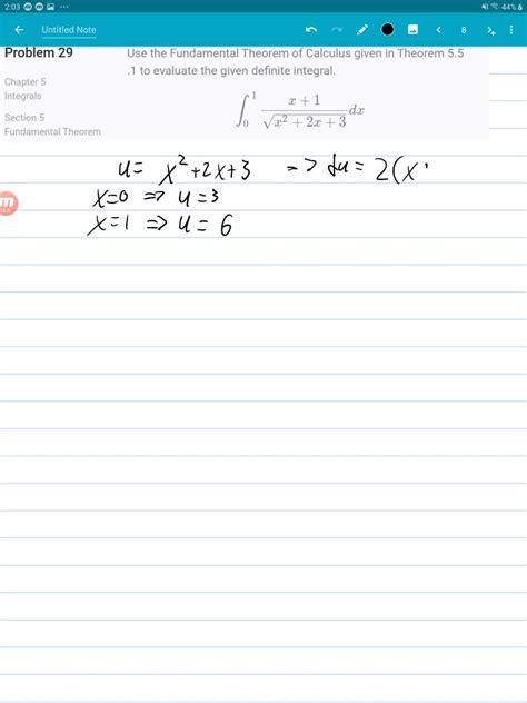 Solved Use The Fundamental Theorem Of Calculus Given In Theorem