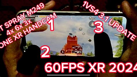 Iphone Xr Handcam Fps Finger Gyroscope Pubg Mobile