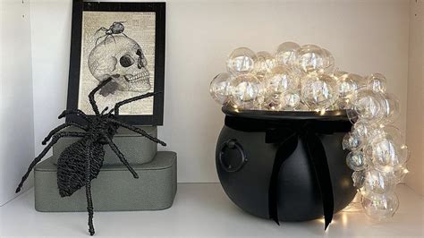 Create A Budget Friendly Bubbling Cauldron To Go With Your Halloween Decor