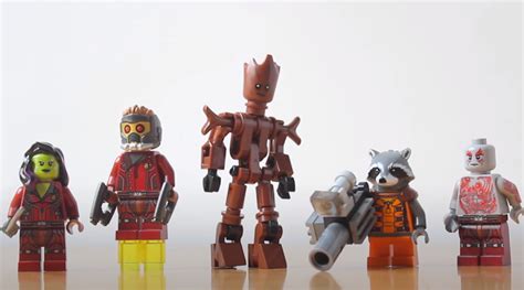 LEGO Groot Mini Figure LEGO GUARDIANS OF THE GALAXY! Construction ...