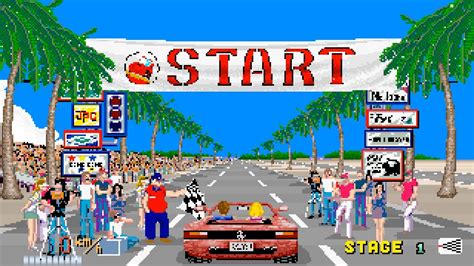 Outrun Longplay Arcade Youtube