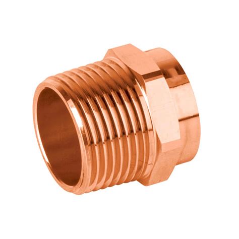 Conector De Cobre C X Rosca Macho Mm D Bricomark