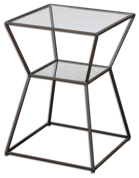 Auryon Iron Accent Table Contemporary Side Tables And End Tables By Ownax Houzz