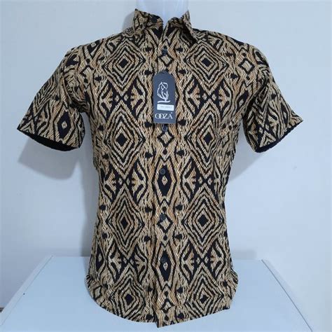 Jual SALE BATIK SOLO ORIGINAL ODZA BAJU BATIK PRIA BAJU KEMEJA