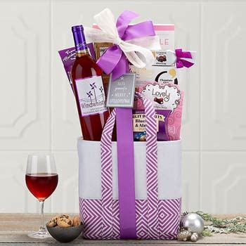 Wine Gift Baskets - Moscato Wine Basket