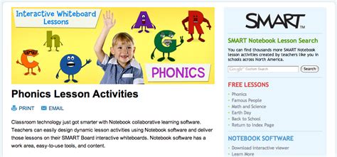 Free Technology for Teachers: SMART Notebook Resources from Scholastic