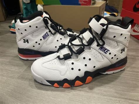 Size 10 Nike Air Max 2 CB94 CHARLES BARKLEY SUNS WHITE PURPLE ORANGE