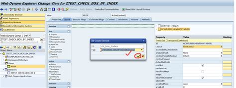 Techsap Checkbox Group In Web Dynpro