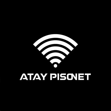 LOGO Design For Atay Pisonet Modern WiFi Symbol In A Complex Form For