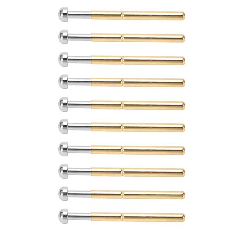 Buy Pogo Pin Spring Loaded Test Probe 34mm 1 3 Brass Pogo Pin Trial