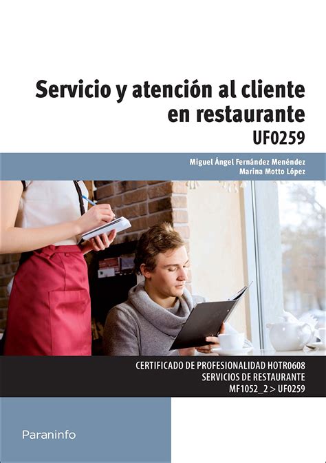 Servicio Y Atención Al Cliente En Restaurante By Marina Motto LÓpez Goodreads