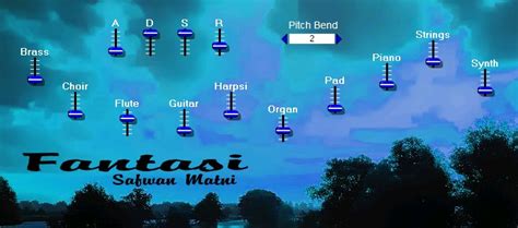 Safwan Matni Fantasi, a freeware vintage organ simulator VST instrument for Windows PC