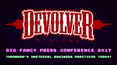 Full Devolver Digital Press Conference E3 2017 Youtube