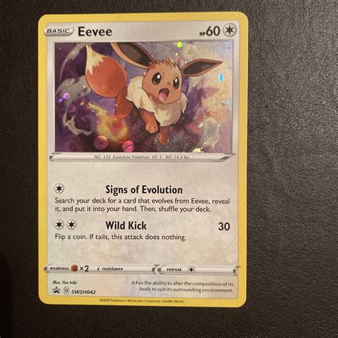 Mavin Pokemon Eevee SWSH042 SWSH Promo