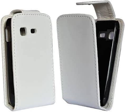 Accessory Master Blanc Housse Tui Coque Cuir Pour Samsung Galaxy