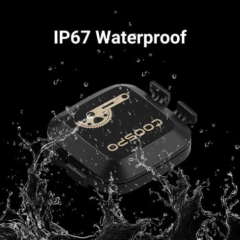 COOSPO BK467 Cadence and Speed Sensor Dual Mode Rpm Monitor Bluetooth ...