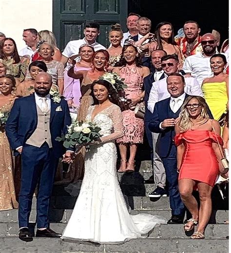 PHOTO NEWS: Conor McGregor Entertained Guests At A Friend Wedding Party ...