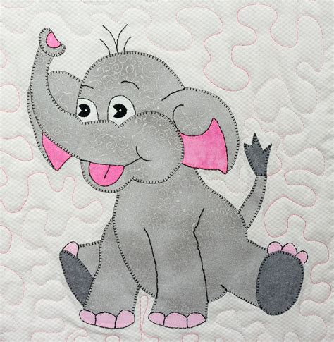 Elephant Applique Designs Patterns