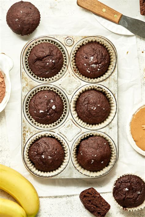 Easy Chocolate Banana Muffins Sweet Savory And Steph