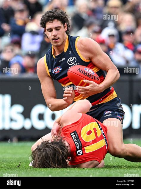 Adelaide Australia 05th Aug 2023 James Borlase Of Adelaide Catches