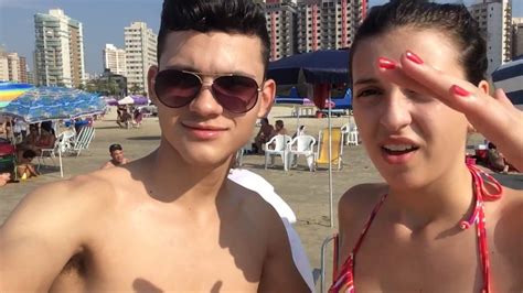 Vlog Um Dia Em Praia Grande Youtube