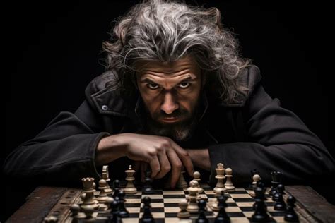 Professional chess player. Generate Ai (3856875)