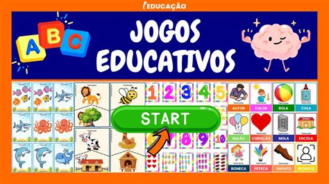 Jogos Educativos Para Educação Infantil e Fundamental 1 Saiba