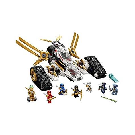 LEGO NINJAGO Legacy Ultra Sonic Raider 71739 Building Kit with a Mo...