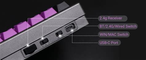 EPOMAKER EK68 65 Gasket NKRO Mechanical Keyboard With Knob Hot Swappable Triple Mode Wireless