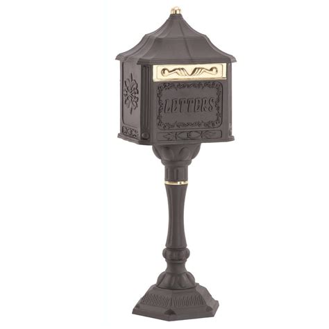 Amco Colonial Pedestal Locking Mailbox VM 280 – Prime Mailboxes