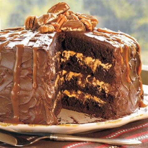 Chocolate Turtle Cake Recipe Desserts Cake Recipes Chocolate