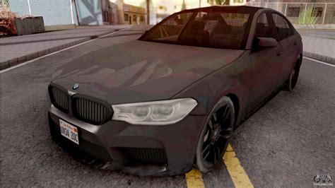 BMW M5 2019 For GTA San Andreas